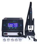 1000W Pro Grade Soldering Station with Fast Desoldering Hot Air Gun BGA Rework Intelligent Display and Accessories