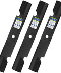 52 Inch Mower Blade Replacement 3 Pack Fits Scag Tiger Cub Wildcat Turf Tiger Decks Ferris 21227S 5021227 Husqvarna Toro