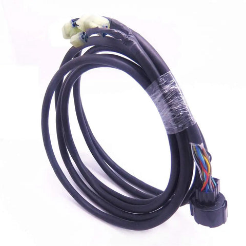 Coiled Outboard Boat Remote Control Box Wiring Harness 16.5 Ft Switch Panel For Honda Marine Engines 32580-ZW1-V01 Replacement Harness
