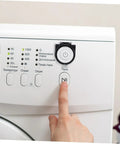 4 Pack Round Elevator Button Protector Covers Easy Install Plastic Dustproof Power Switch Guard Caps on washing machine button