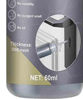 Close-up of Graphite Powder Lock Lubricant bottle, 60ml, used for smooth key insertion and easy door lock maintenance.