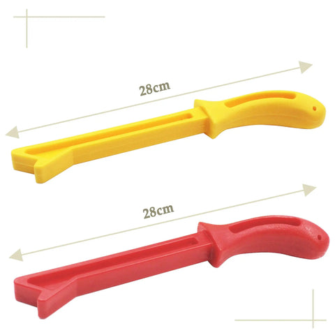 11.02 Inch Table Saw Push Sticks Set 2 Pack Yellow And Red Pro Grade Safety Woodworking Push Sticks For Table Saw And Radial Saws