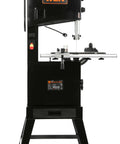 Two Speed 14 Inch Band Saw With Stand DIY Friendly Black 9.5 Amp Motor Delivers Up To 8.85 Inch Cutting Depth And 13 3/8 Inch Wide