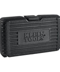 Klein Tools 4-piece heavy-duty hole saw kit in black molded plastic case