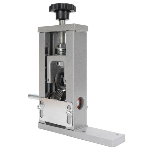 Heavy Duty Manual Wire Stripping Machine Drill Powered Crank Tool 1 To 25mm Gauge showing internal mechanism and adjustable parts