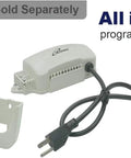 ILG8SFRC all-in-one fan programmable controller with timer, humidistat, thermostat, speed control for 18 Inch Wall Mounted Exhaust Fan.