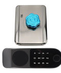 Foolproof Smart Biometric Door Lock With Wireless App Control And Instant Keyless Entry Heavy Duty Aluminum Alloy Fingerprint Deadbolt with keypad.