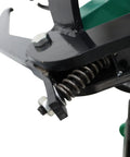 Close-up of Heavy Duty Three Jaw Brake Drum Puller Remover Tool Kit with spring mechanism and forged steel arms.