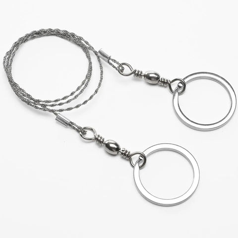Pro Grade Livestock Horn Maintenance Wire Saw For Cattle And Sheep, Durable Stainless Steel Rope Tool With Easy Grip Handle, Safe Horn Care For Farm And Ranch, 750 mm wire saw