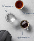 Premium 800Ml Electric Tea Maker Featuring Auto Water Pump And Secure Magnetic Lid, Smart Digital Temperature Kettle Set With Built In Strainer for brewing tea and coffee at different temperatures.