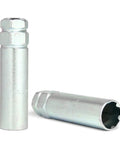Zinc-plated 7 Point Duplex Key For Automotive Locks, Thirteen Sixteenths Inch And Seven Eighths Inch Hex precision tool
