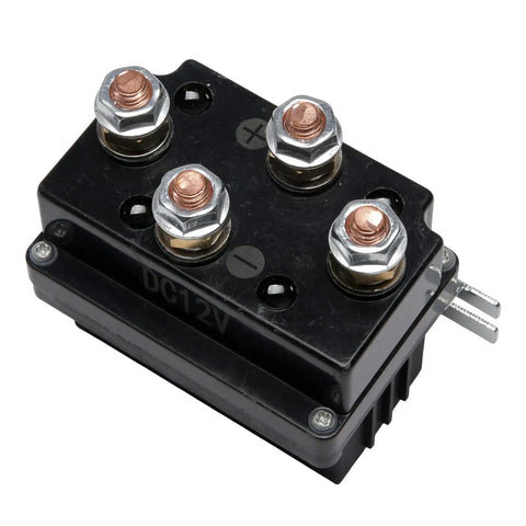 Heavy Duty Winch Solenoid Contactor Relay 12 Volt 15W 500 Amp For ATV UTV 4x4 Off Road Winches With Wireless Remote Electronic Switch System