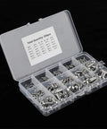 250 Piece M2 To M10 Machine Screws Set Pro Grade Stainless Steel Hex Socket Bolts For Laptop Keyboard PC Repair Electronics DIY