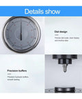 Top Shelf Rockwell Hardness Tester Benchtop Scale With HRC HRA HRB Scales 150 Kgf Max Load dial display and precision buffers