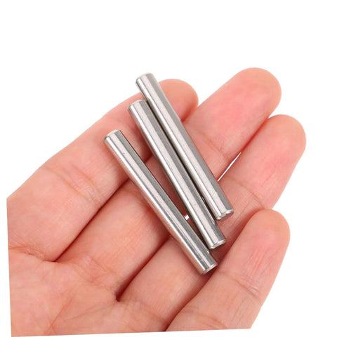 Stainless Steel Dowel Pins 100 Pcs Pro Grade Precision Fastening Pegs For Industrial Machinery Electronics And Automotive Applications Cylindrical