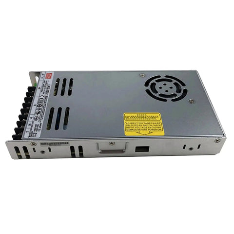 Beefy 350W Enclosed Switching Power Supply With 12V Output And 29A Max Current Ultra Low Profile 1U Design Built In Safety Protections A Real Workhorse For Tight Spaces And Industrial Control Panels, metal case