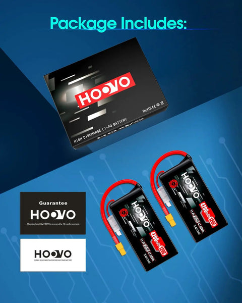 Two 3S LiPo Battery 4200mAh 120C 11.4V softcase with XT60 connector boxes for RC cars, drones, planes, quadcopters, FPV crawlers.