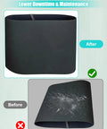 Comparison of new and worn 100 Grit Drum Sander Feed Belt For Performax 16 32 Drum Sanders Replacement Heavy Duty Wear Resistant Conveyor Belt
