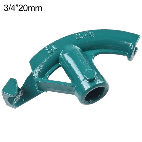 Heavy Duty Manual Pipe Bender Tool For Copper And Aluminum Tubing With Ergonomic Grip And Swap-Out Heads 3/4 inch head.
