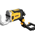 Impact Connect PVC And PEX Cutter With Quick Change Brace Bracket for 6x Faster Cuts and 100x Less Fatigue on white background