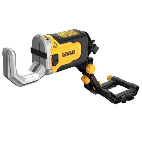 Impact Connect PVC And PEX Cutter With Quick Change Brace Bracket for 6x Faster Cuts and 100x Less Fatigue on white background