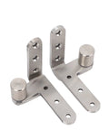 Heavy Duty Stainless Steel Door Pivot Hinges With 270 Degree Rotation For Cabinets Cafe Doors And More Built Tough For Smooth Access