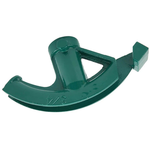 Smooth Bend 21mm Pipe Bender Manual Tube Bending Tool For Copper Aluminum Steel PVC, 1/3 curve green metal part.