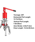 Heavy Duty 20T Hydraulic Bearing Puller Kit Adjustable Gear Puller Separator Tool Claw Arms Alloy Steel Leak Proof Deformation Resistant Crack Free Performance Legit Quality Tools For Mechanics Fixing Cars Faster And Safer Without Failure Or Damage Ever, 20T