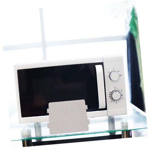 Microwave Waveguide Cover Mica Sheet Heat Insulation Guard displayed with a microwave oven