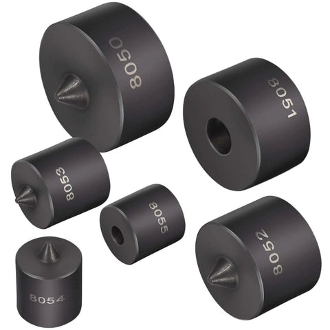 Six Piece Shaft Protector Set For Grip O Matic Pullers And Push Pullers Protects Shaft Centers From Distortion Under Heavy Puller Pressure