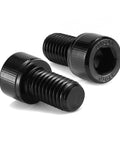 Heavy Duty 3/8-16 By 7/8 Inch Socket Head Cap Screws Bolts 20 Pack with black oxide finish and hex drive for high torque.