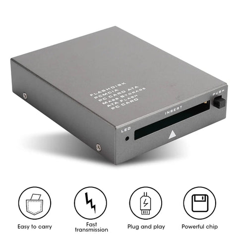 Card Reader For PCMCIA USB 2 0 Plug And Play No Fuss Adapter Industrial Grade Card To USB Converter For Your PC