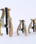28 Inch Heavy Duty Three Jaw Bearing Puller Built Like A Tank Carbon Steel Gear Extractor showing detailed jaws and grips.