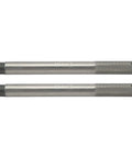 Two Piece Wheel Alignment Kit With M12x1.5 And 14x1.5 Studs And Hanger, Built Tough From Aluminum Alloy, shown with two metal studs