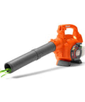 125B Toy Leaf Blower For Kids That Actually Blows Air And Lights Up, realistic grey and orange design for toddlers