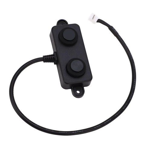 Front view of a Precise Ultrasonic Distance Sensor For DIY Robots And Parking Assist 3cm To 450cm With IP67 Waterproof Housing.