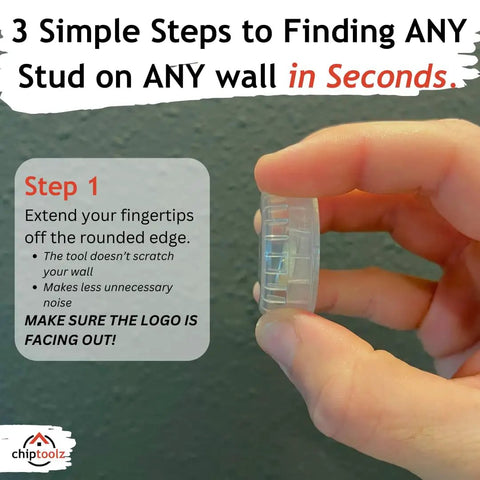 No Sweat Loose Magnet Stud Scanner Locating Solid Wood Framing And Steel Fasteners Inside Drywall Or Aged Plaster Walls With Deep One Inch Reach And Completely Zero Guesswork