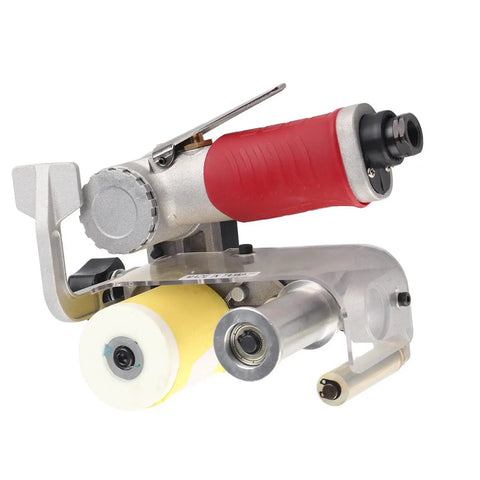 Ditch the dust with this Badass 1A Air Pneumatic Belt Sander Bench! Hitting 7000 RPM with a yellow and silver design.