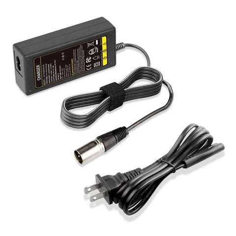 29V 2A Scooter Battery Charger For 24V Scooters And Power Chairs With XLR Connector 100 To 240V AC Input Fast 29V 2A Output Beats 24V 1A Chargers And Fits Wide Range Of Mobility Scooters