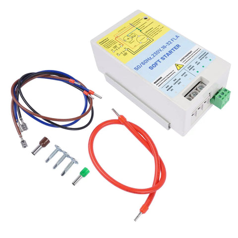 Smooth Operator Ac Starter For 4 To 7 Ton Residential Units Generator Savin Breaker Protector Chill Kickstart Kit with wires and connectors.