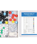 115-piece Organic Chemistry Molecular Model Kit with atoms, links, and remover tool for students and teachers, box view