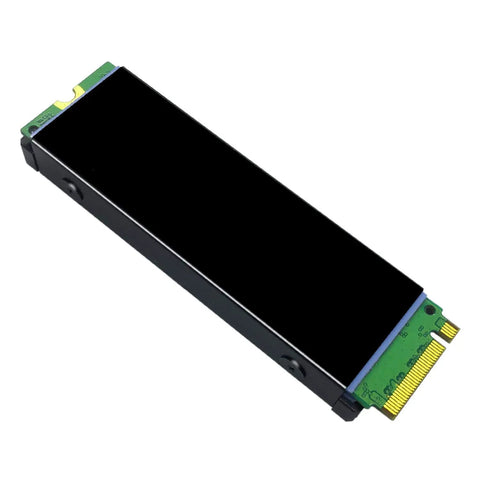 Double Sided M.2 NVMe Heatsink for 2280 SSDs Aluminum Cooler With Thermal Silicone Pad Fits PS5 and Desktop PC PCIe NVMe M.2 Drive Cooling Solution for Snappy Load Times Black on 2280 SSD