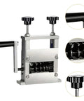 Heavy Duty Manual Wire Stripper Crank Tool For Peeling Aluminum And Electric Cables 1-20Mm with metal construction and hand crank.