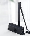 Heavy Duty Hydraulic Door Closer With Adjustable Speed 25kg To 80kg, Silent Mute Close, Soft Closing Door Hardware on Table