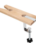 Pro Grade Jewelry Workbench Pin Clamp Durable Wooden Tool For Artisan Jewelry Making No Drill Required Easy Install On Your Bench