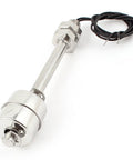 Stainless Steel Float Switch For Water Level Control In Pumps Tanks Pools And Ponds M10 Thread 116mm Length With 26mm Float Ball And 300mm Wire Lead For Rising Or Falling Water Detection