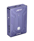 Blazing Fast Dual Bay Nvme M.2 Ssd Enclosure With Usb 3.2 Gen2x2 And 20Gbps for fast data transfer and RAID setups, purple aluminum housing.