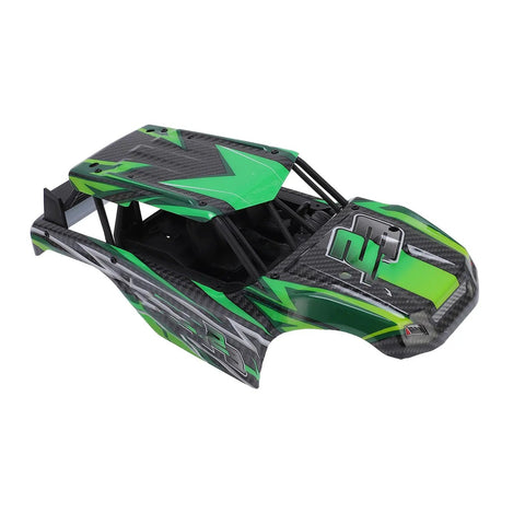 Premium Upgraded High Speed Five Wire Rc Steering Servo For 1/18 Scale Rc Cars Fits Hs18301 Through Hs18314 Plastic Gears Green Car Body