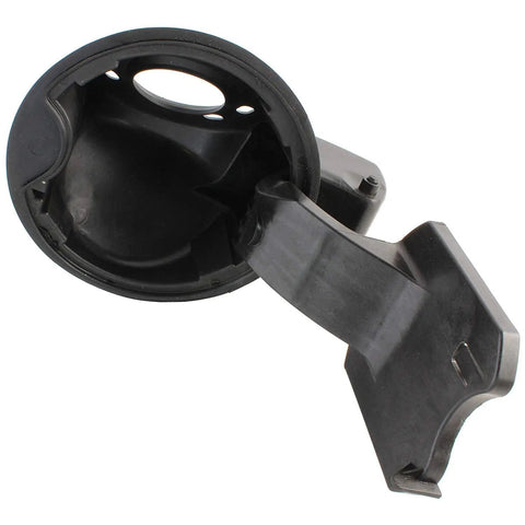 Ford F150 Fuel Filler Door Housing Pocket Assembly Fit 2009 2010 2011 2012 2013 2014 Replaces 9L3Z 9927936 B 9L3Z9927936B Lincoln Mark LT Gas Tank Cap Door Hinge Replacement, shown in black plastic close-up view.