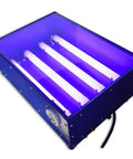 18 By 13 Inch 60W LED UV Exposure Unit With Timed Exposure And Four Light Tubes Silk Screen Printing Light Box Tabletop Drying Station